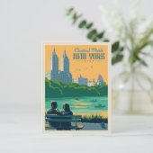 New York City | Zentralpark Postkarte (Stehend Vorderseite)