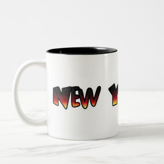 New York City Zweifarbige Tasse (Links)