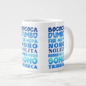New- York Cityakronyme Jumbo-Tasse (Vorderseite Rechts)