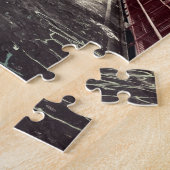 New- York Cityarchitektur - Williamsburg-Brücke Puzzle (Seite)