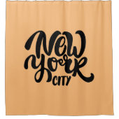 New- York Cityart Duschvorhang (Vorderseite)