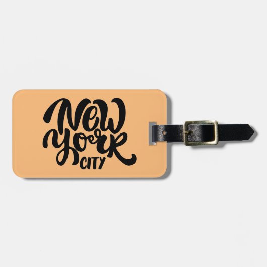 New- York Cityart Gepäckanhänger (Vorderseite horizontal)