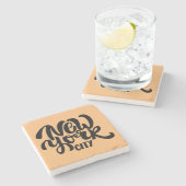 New- York Cityart Steinuntersetzer (Seitenansicht)