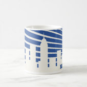 New- York Cityblau Kaffeetasse (Mittel)