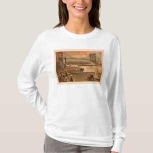 New- York CityBrooklyn-Brücke "Hobelspäne " T-Shirt