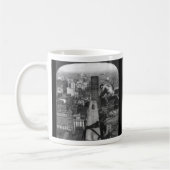 New- York Cityeisen-Arbeitskraft-Kaffee-Tasse Kaffeetasse (Links)