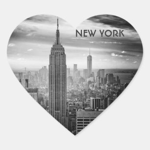 NEW- YORK CITYgewohnheitsaufkleber Herz-Aufkleber