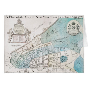 New- York Citykarte, 1728