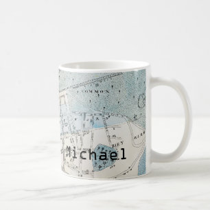 New- York Citykarte, 1728 Kaffeetasse