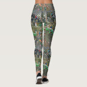 New- York Citymarathon-Läufer 2017 Leggings (Rückseite)