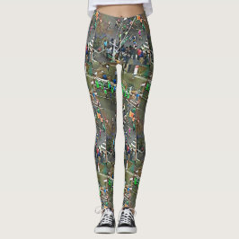 New- York Citymarathon-Läufer 2017 Leggings