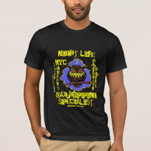 New- York Citynachtleben-T - Shirtentwurf T-Shirt