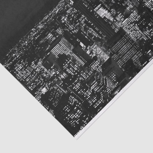 New- York CitynachtSkyline Seidenpapier (Ausschnitt)