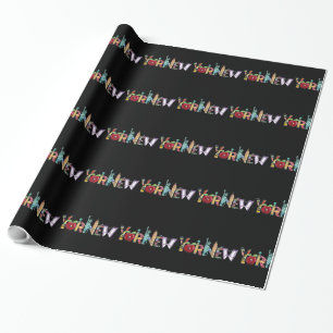 New- York CityPackpapier Geschenkpapier