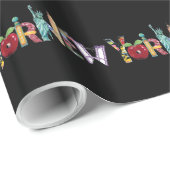 New- York CityPackpapier Geschenkpapier (Rolleneckpunkt)