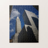 New- York Citypuzzlespiel - Chrysler-Gebäude Puzzle (Vertikal)