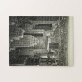 New- York Citypuzzlespiel - Schwarzweiss Puzzle (Horizontal)