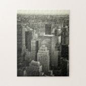 New- York Citypuzzlespiel - Schwarzweiss Puzzle (Vertikal)