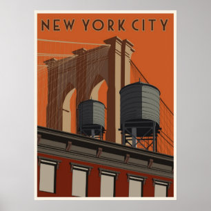 New- York Cityreiseplakat Poster