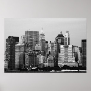 New York Cityscape Poster