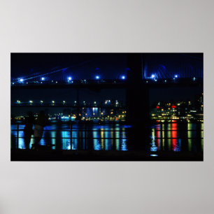 New- York Cityseehafen Poster