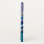 New- York CitySkyline | blaues 3D Case-Mate iPhone Hülle (Hinten/Rechts)