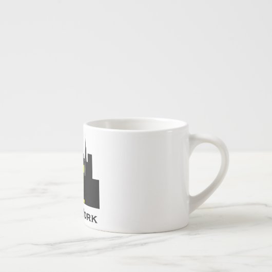 New- York CitySkyline Espressotasse (Rechts)