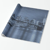 New- York CitySkyline Geschenkpapier (Ungerollt)
