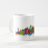 New- York CitySkyline Kaffeetasse (Vorderseite Links)
