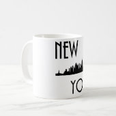 New- York CitySkyline Kaffeetasse (Vorderseite Links)