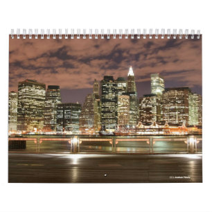 New- York CitySkyline nachts Kalender