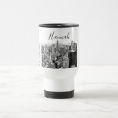 New- York CitySkyline Personnalised Reisebecher (Mittel)