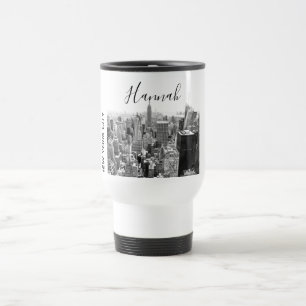 New- York CitySkyline Personnalised Reisebecher