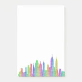 New- York CitySkyline Post-it Klebezettel (Vorderseite)