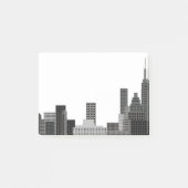 New- York CitySkyline Post-it Klebezettel (Vorderseite)