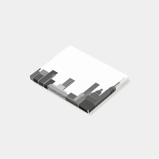 New- York CitySkyline Post-it Klebezettel (angewinkelt)