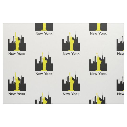 New- York CitySkyline Stoff (Yard (91,4 cm))