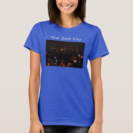 New- York CitySkyline T-Shirt (Vorderseite)