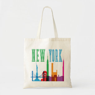 New York Cityskyline-Taschen-Tasche Tragetasche