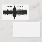 New- York CitySkyline-Visitenkarten Visitenkarte (Vorne/Hinten)