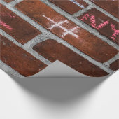 New- York Citystraßegraffiti-Foto Geschenkpapier (Ecke)