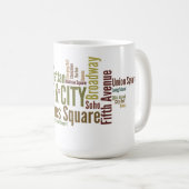 New- York CityTasse Kaffeetasse (VorderseiteRechts)