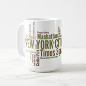 New- York CityTasse Kaffeetasse (Vorderseite Links)