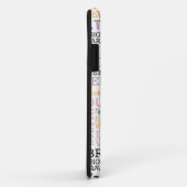 New- York Citytexttypographiemuster Case-Mate iPhone Hülle (Hinten/Rechts)