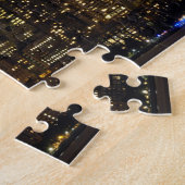 New- York Citytribut im Licht-Puzzlen Puzzle (Seite)