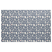 New- York Citytypographiegewebe Stoff (Fat Quarter (45,7 x 55,9 cm))