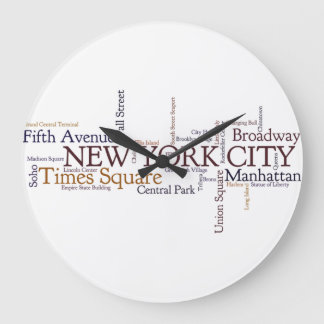 NEW- YORK CITYWanduhr Große Wanduhr