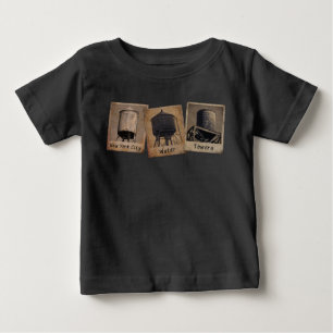 New- York Citywasser-Turm-T-Shirt, Vintag, NYC Baby T-shirt