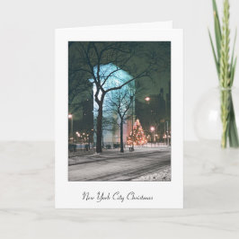 New- York Cityweihnachtskarten Feiertagskarte