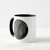 New York Clarinet Player Tasse (Vorderseite Links)